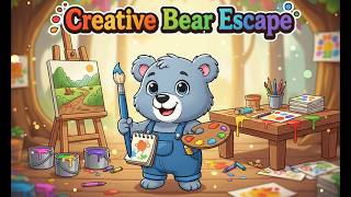 G4K Creative Bear Escape Game| Games4King Walkthrough screenshot 5
