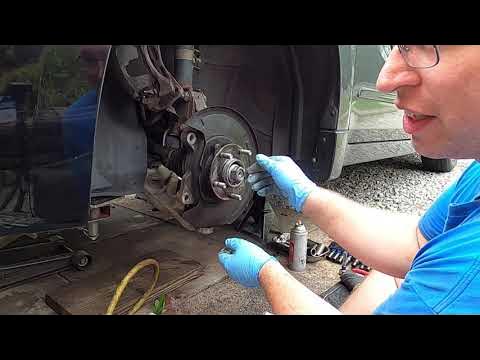 2011 Nissan Altima front Wheel Hub Bearing Assembly Replacement - YouTube