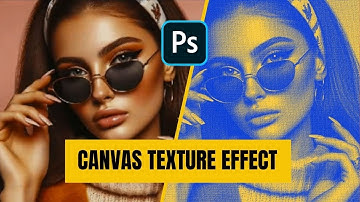 How to create a Canvas Texture in Photoshop