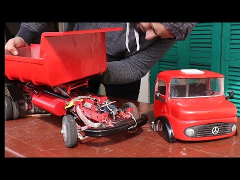 صنعت شاحنة قلاب في المنزل       