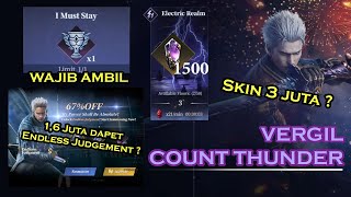 Sumber Gem F2P & Vergil Count Thunder Review & Gameplay | DMC: Peak of Combat ( Asia )