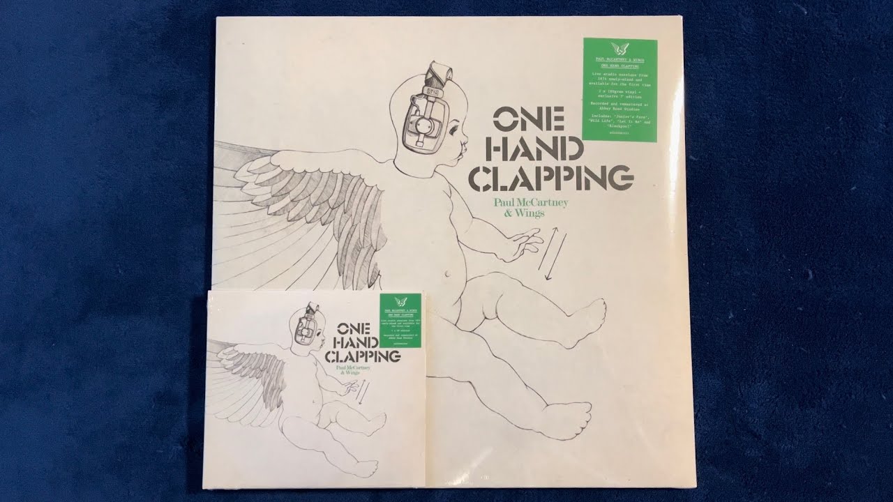 Paul McCartney & Wings One Hand Clapping 2CD & 2LP with 7