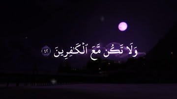 وَهِيَ تَجري بهم في موج كالجبال || كروما قرآن كريم شاشة سوداء || المنشاوي