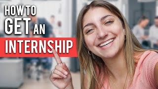 How to Get an INTERNSHIP in College | Story Time