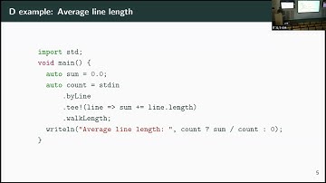 D Programming Language