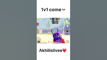 1v1 Challenge Accepted 💥#akhilislivee #gaming #bgmi #viral #pubgmobile #anime