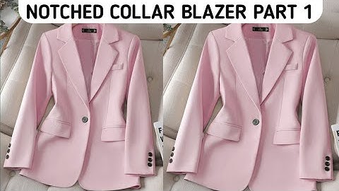 I Made A Fitted Blazer From Scratch - Sewing For Beginners