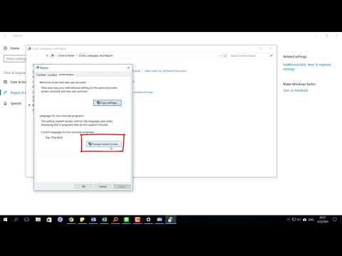 change system locale