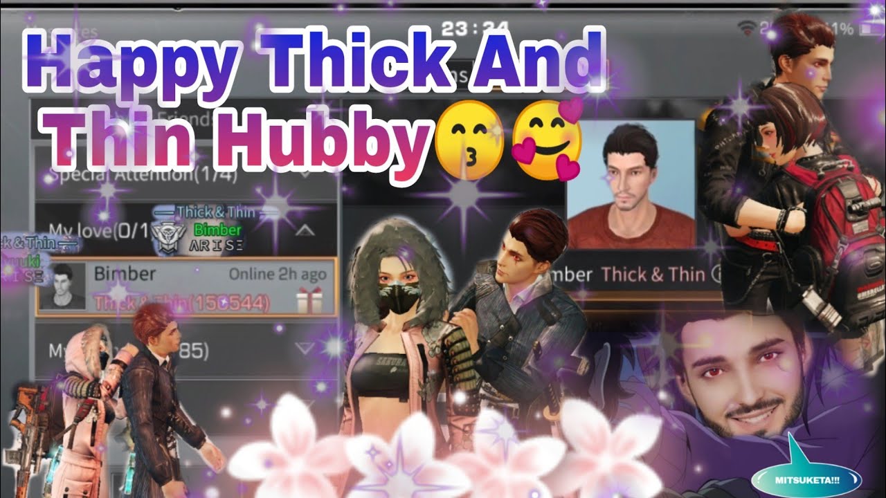 Happy Thick and Thin To Us | We reached 150k friendliness