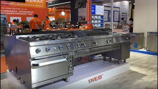 Unveiling the Latest Combo Commercial Kitchen Equipment at Shanghai Exhibition-INEO