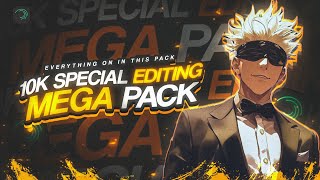 10k Special - Alight Motion Mega Pack | everything is inside it
