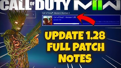 NEW MODERN WARFARE 2 UPDATE 1.28 PATCH NOTES! LOCKWOOD 300 NERFED, WEAPON TUNINGS, BUG FIXES & MORE!