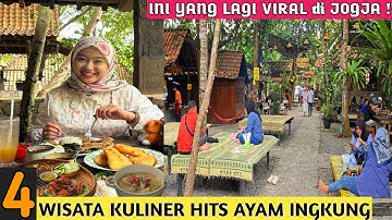 4 WISATA KULINER JOGJA YANG LAGI VIRAL, KANDANG INGKUNG,WAROENG TEDOEH || WISATA JOGJA TERBARU