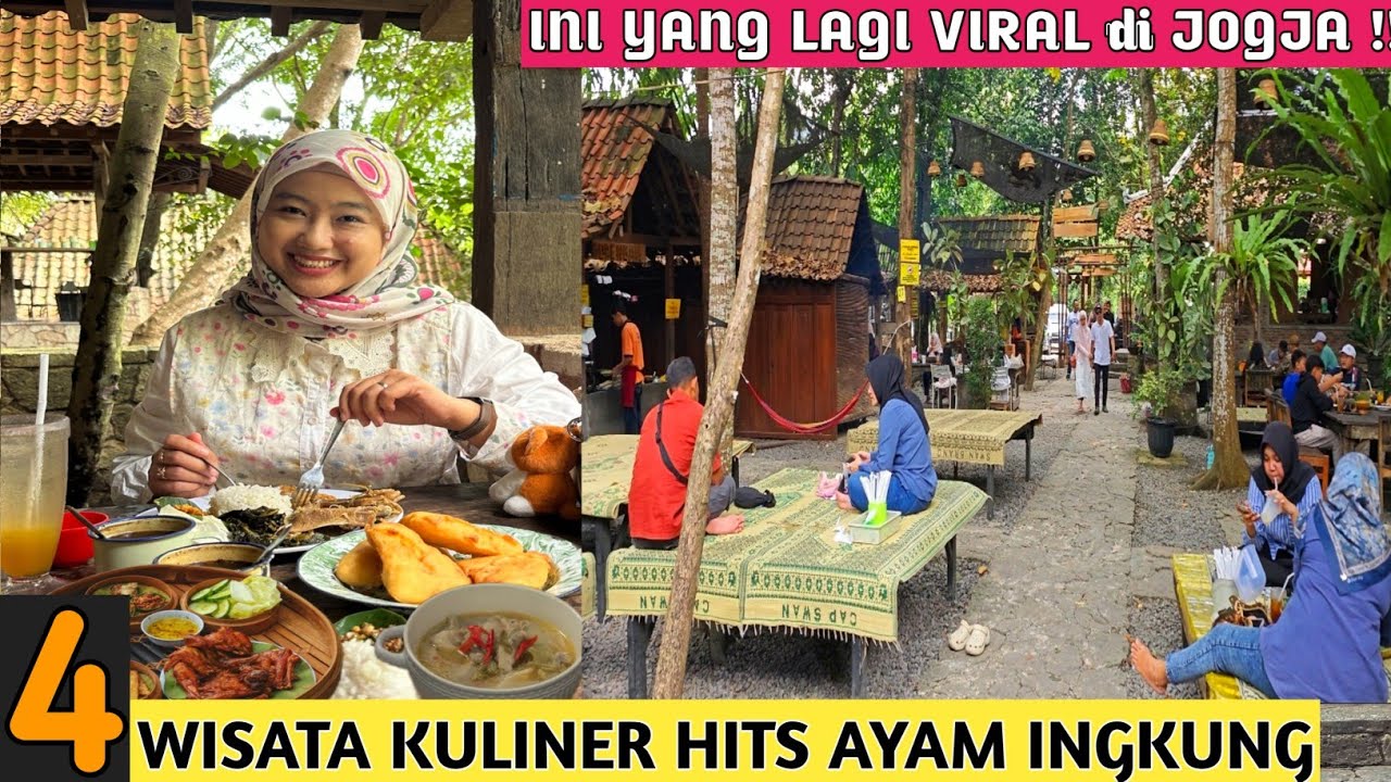 4 WISATA KULINER JOGJA YANG LAGI VIRAL, KANDANG INGKUNG,WAROENG TEDOEH || WISATA JOGJA TERBARU