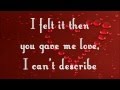 98 Degrees-Because of You (Lyrics)