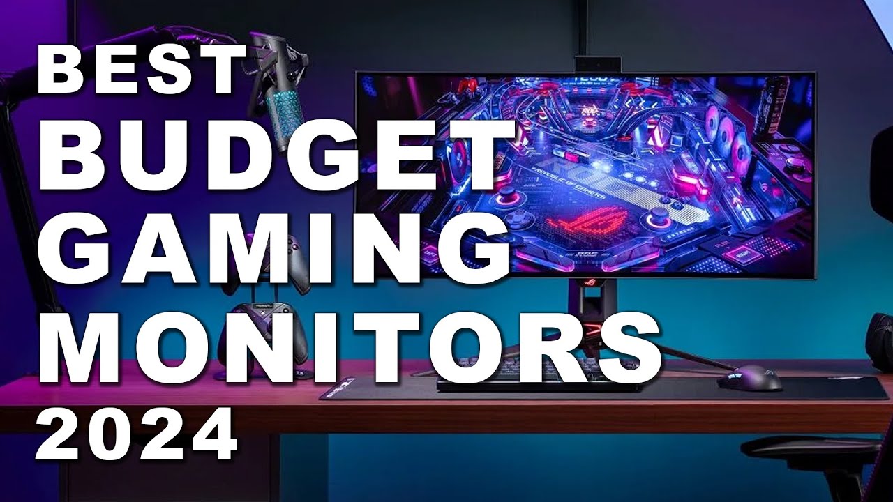 Best Budget Gaming Monitors 2024 (Watch before you buy) - YouTube