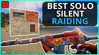 SILENT RAIDING Is The BEST For SOLO Players!! Rust Solo Survival Gameplay Ep2