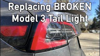How To Replace a Model 3 Taillight (2017-2023)