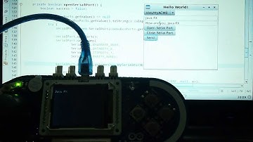 Bi-direction serial communication using java-simple-serial-connector