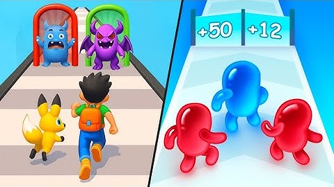 Monster Pocket Run Building | Join Blob Clash 3D / All Level Gameplay: Android,iOS - New APK Update