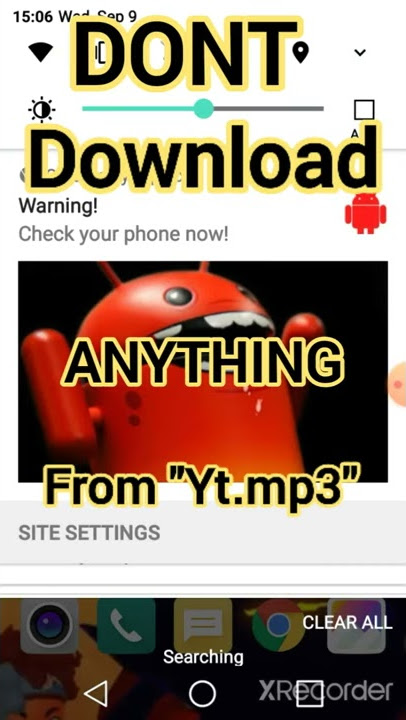 Watch this before going on 'yt.mp3'
