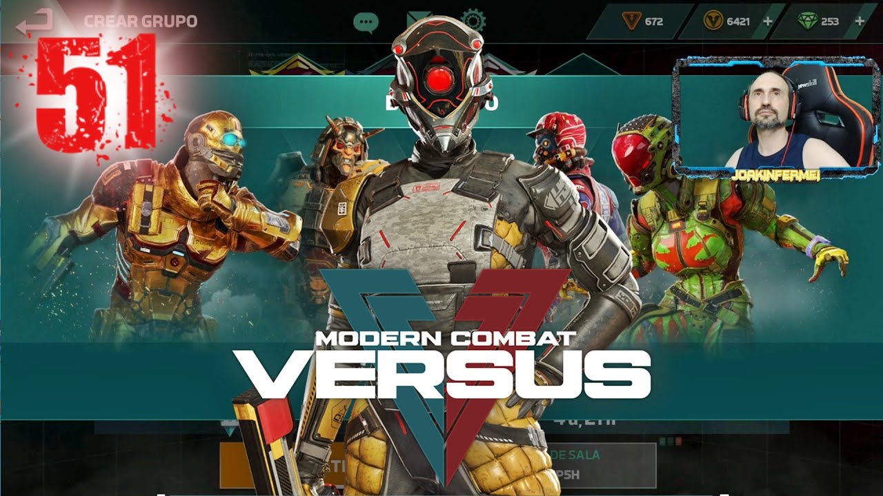 como jugar modern combat versus en pc