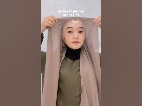 Pashmina Inner 2 in 1 Style #shorts #hijab #tutorialhijab - YouTube