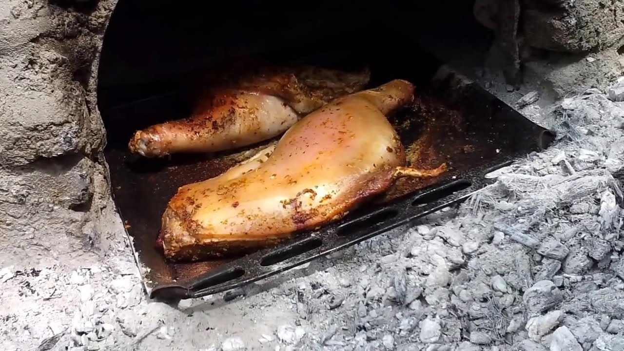 Receta de cochinillo al horno de leña