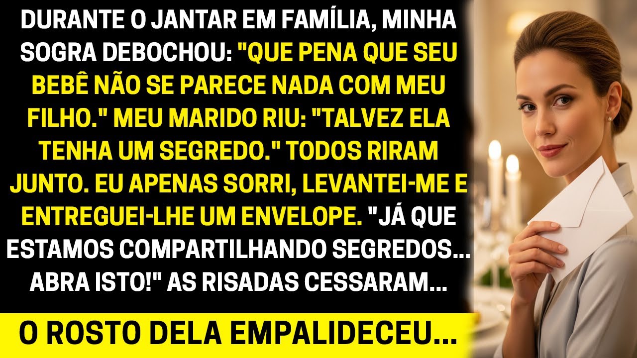 Minha sogra zombou da cara do meu bebê no aniversário dele então eu revelei o pagamento secreto dela