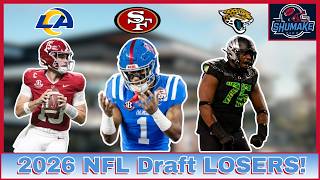 2026 NFL Draft Biggest LOSERS