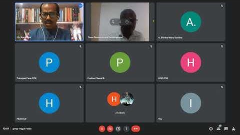 Springer ICICCS 2021 Conference Inaugural function