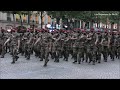 Défilé du 14 juillet 2021 - Ambiance lors d'une matinée de répétition sur les Champs-Elysées.