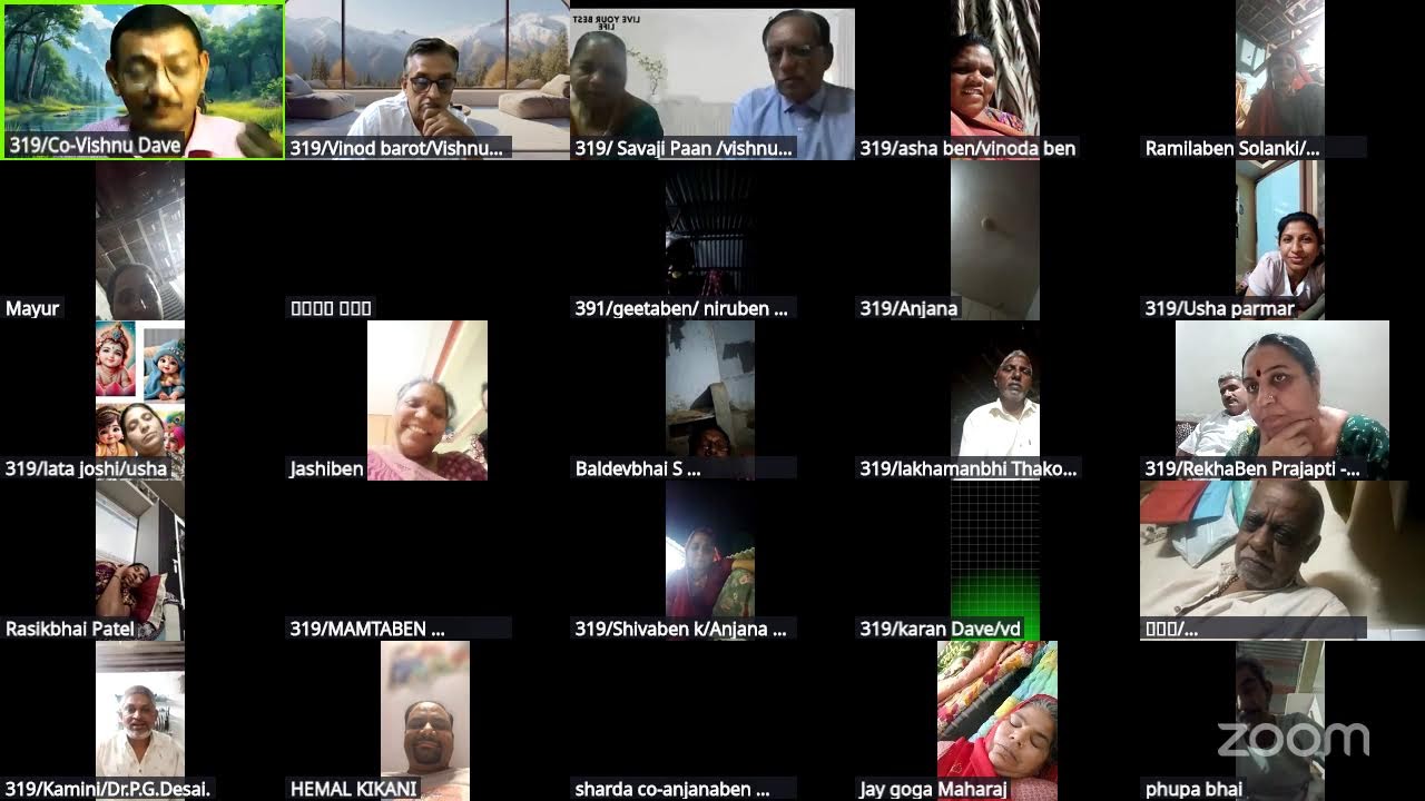 319/Co-Vishnu Dave's Zoom Meeting