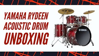 YAMAHA RYDEEN ACOUSTIC DRUMSET UNBOXING