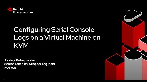 Configuration of serial console logs on kvm virtual machine