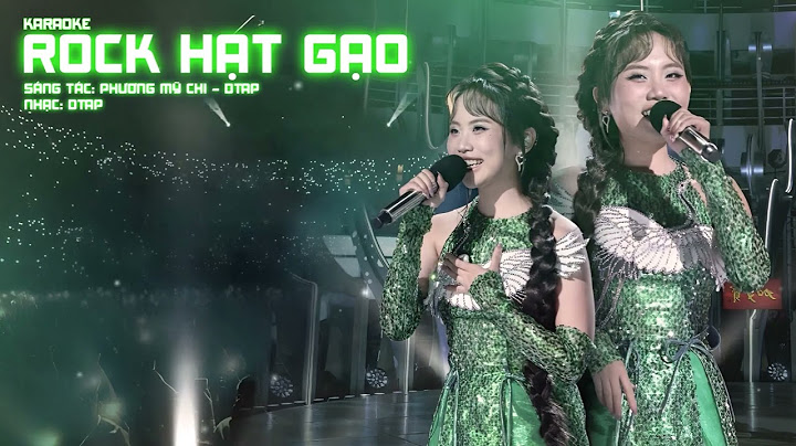 Phương Mỹ Chi x DTAP - Rock Hạt Gạo (Live at Sing! Asia) [Karaoke]