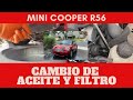 Como Hacer un Cambio de Aceite y Filtro a un Mini Cooper