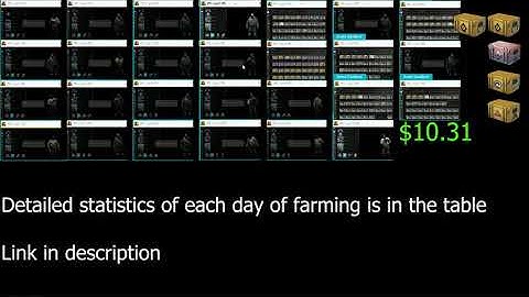 Third Week CS:GO case farm. 27 accounts.Thursday 13.04.2023
