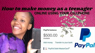 How to make money fast as a teenager #howtomakemoneyfast #appsthatpayyourealmoney2021