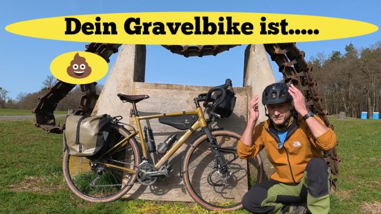 Gravelbike der Schande darf ich mein Fahrrad umbauen wie ich es möchte? brake the rules Bikepacking 