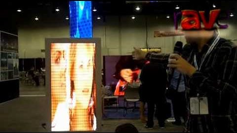 InfoComm 2012: Shenzhen Jonsung Tech Exhibits P12 Mesh Displays