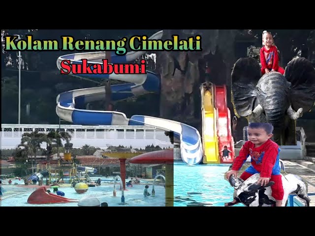 Taman rekreasi cimelati Sukabumi | berenang bermain bersama Nabil Fahlefi class=