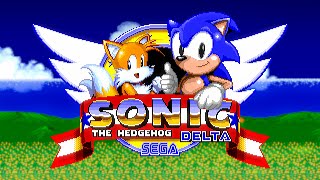 Мульт TAS Sonic Delta Reloaded as Sonic Tails Speedrun 100