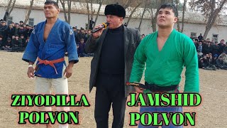 ZIYODILLA POLVON JAMSHID POLVON QUMQURĞONDA KATTA KURASH 25.12.2022