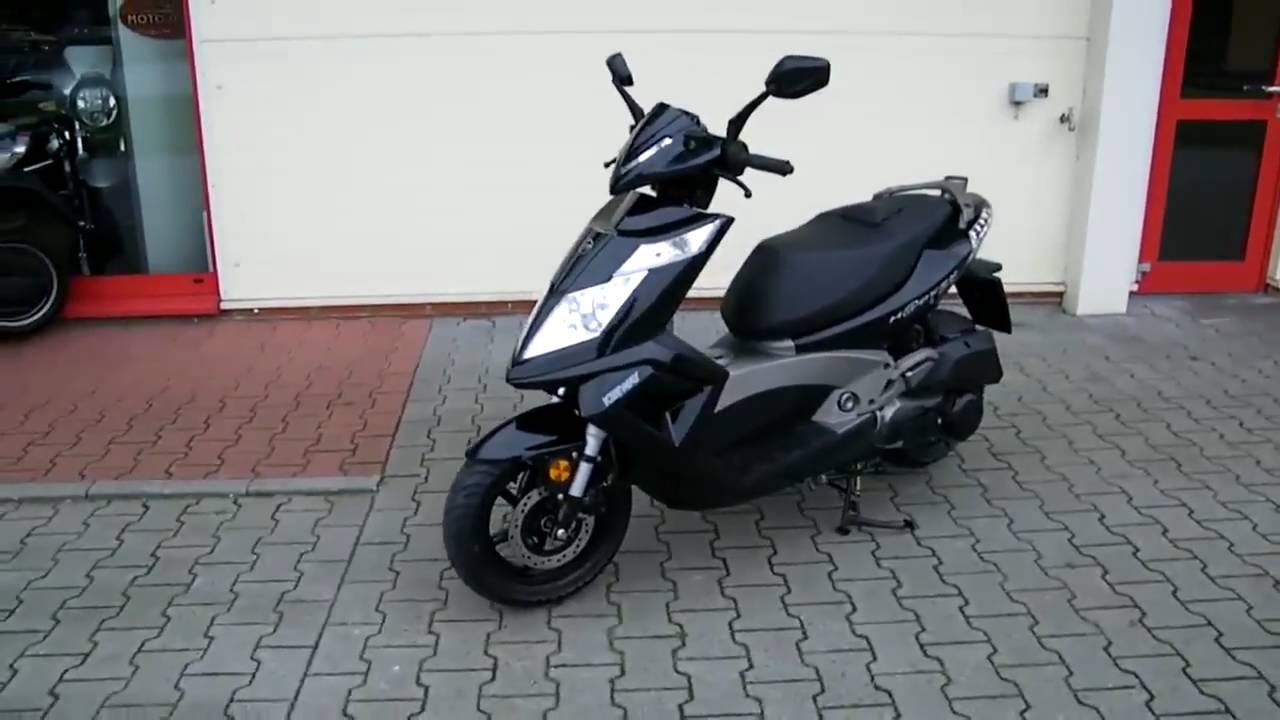 Keeway Hacker 125 4T 2010 Roller - YouTube