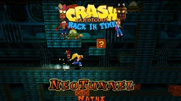 Crash Bandicoot - Back In Time Fan Game: Custom Level: Neo Tunnel By Natho