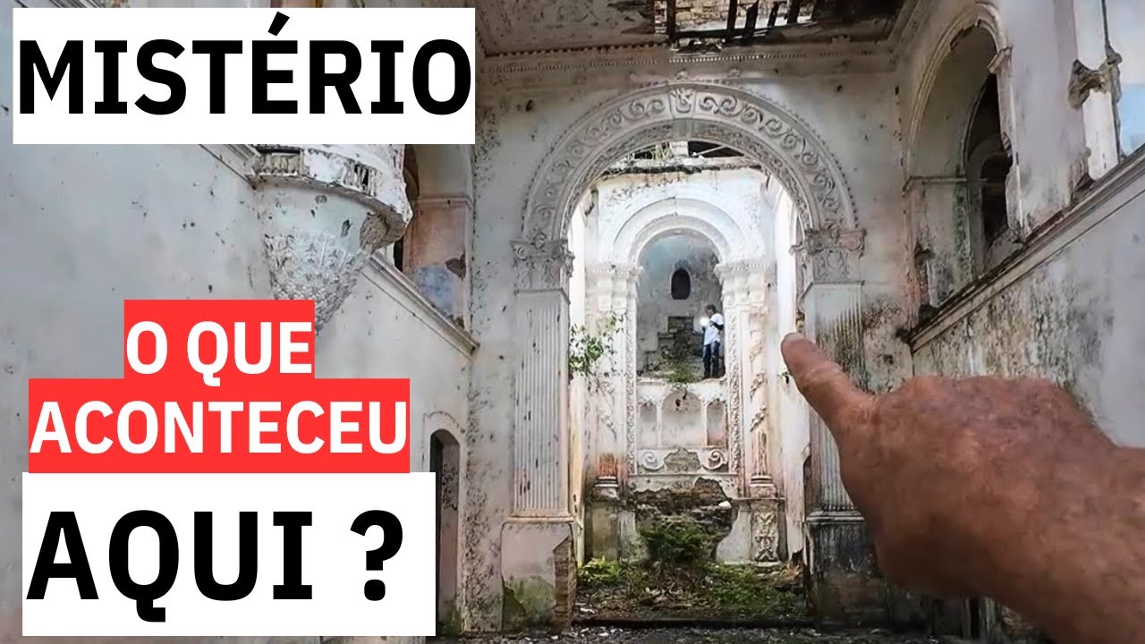 AS RUÍNAS da IGREJA NOSSA SENHORA DO CARMO. HISTÓRIA ESQUECIDA. POMBOS. PERNAMBUCO.