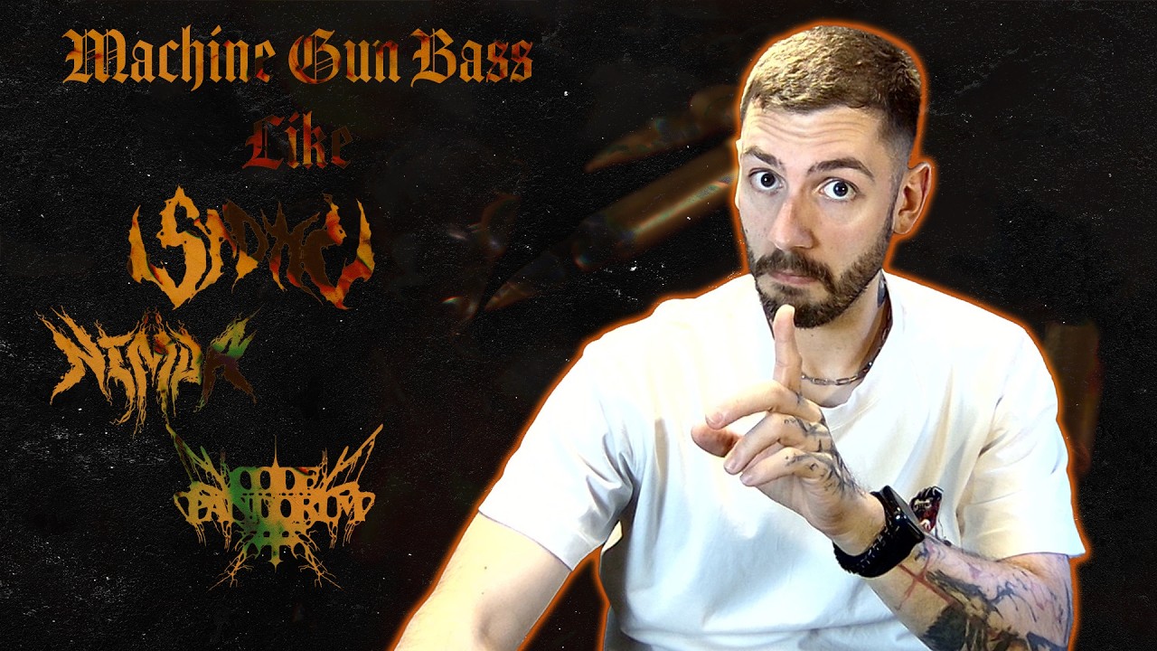 MACHINE GUN BASS DESIGN – Heavy Chain guns like Code: Pandorum, Nimda | Tearout, Deathstep, Dubstep