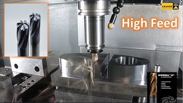 Tools Cutting High Speed CNC Working Milling 4 Axis Process Machining