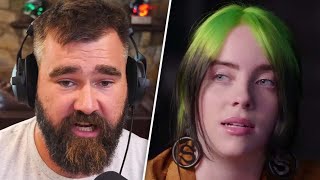 Jason Kelce REACTS to Billie Eilish Calling Taylor Swift Psychotic